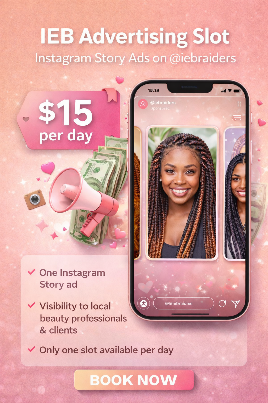 March Instagram Story Marketing on @iebraiders